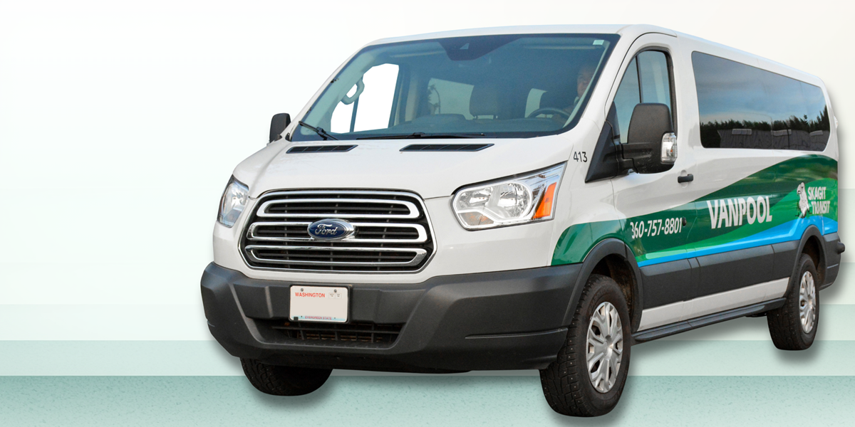 Skagit Transit Rideshare van